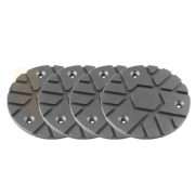 Set Traggummis ø121 mm | Auflage | 3 Löcher | 4 Stück