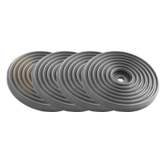 Set Traggummis ø140 mm | Auflage | 1 Loch | 4 Stück