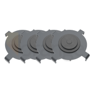 Set Aufnahmeadapter Tesla Model 3 & Model Y | für Traggummis | 4 Stück