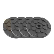 Set Traggummis ø120 mm | Auflage | 1 Loch | 4 Stück