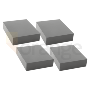 Set Aufnahmegummis | 120x100x30 mm | 4 Stück