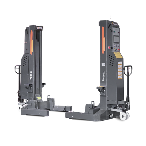 Drahtlose mobile Hebesäulen | CT75/4 | 30.000 kg | 4 Stück
