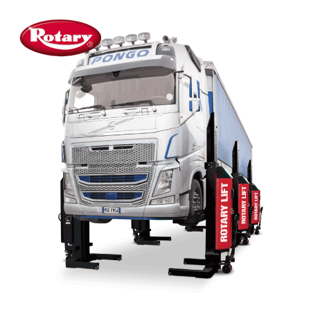 Drahtlose mobile Hebesäulen | HydroLift S3 | 30.000 kg | 4 Stück