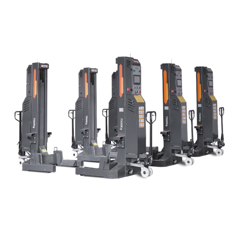 Drahtlose mobile Hebesäulen | CT75/6 | 45.000 kg | 6 Stück