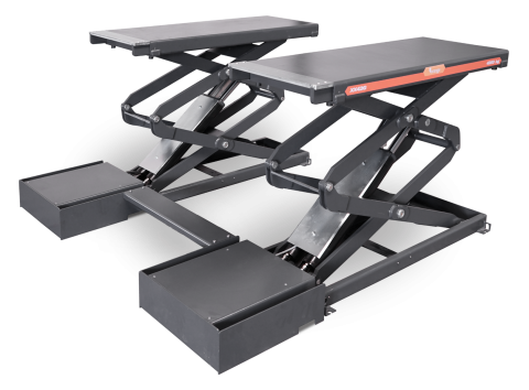 Radfreie Scherenhebebühne Einbau | XX42G