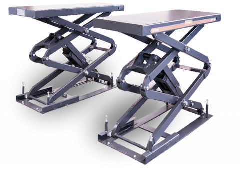 Radfreie Scherenhebebühne Einbau | XX35G | 1x ausziehbar